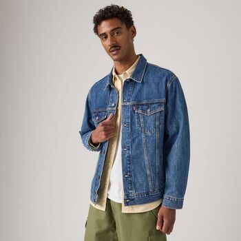 Levis Chaquetas A5782 0104 - RELAXED FIT TRUCKER-MILLION DOLLAR T para hombre