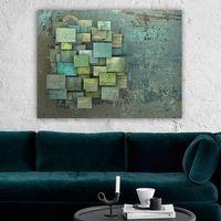 pintura decorativa lienzo 20852376770100 multicolor 70x100 cm