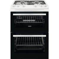 zcg63050wa 60 cm gas cooker - white white