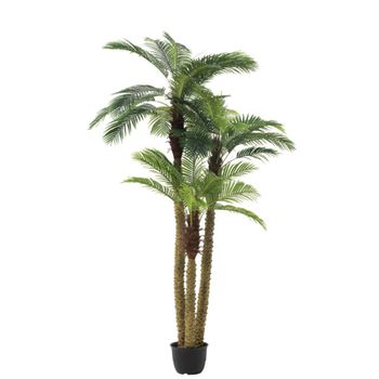 Palmera de plástico verde 175 x 180 x 300 cm