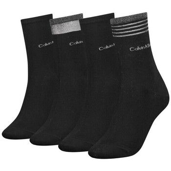 Calvin Klein Jeans Braguitas CALCETINES 4P LUREX MUJER para mujer