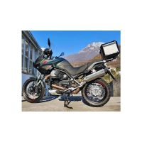 silenciador de escape moto guzzi stelvio mistral exagon
