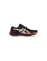 zapatillas de trail asics trabuco 14 mujer negrodark aubergine