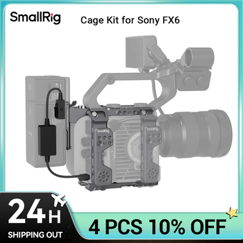 SmallRig-Kit de jaula para Sony FX6, nuevo diseño, 1/4 