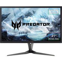 acer predator x27p 4k ultra hd 27 gaming monitor - black black