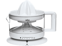 exprimidor - braun electrico tribute collection cj3000wh 20 w de potencia capacidad vaso 035 l apto para lavavajillas blanco