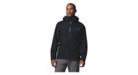 chaqueta impermeable columbia trailborne 2 5l negra para hombre