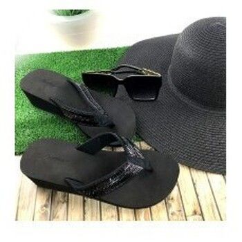 Nicoboco Zapatos de tacón CHANCLA BULLI CUÑA para mujer