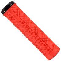 lizard skins single-sided lock-on charger evo - fire red