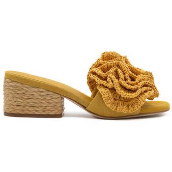 PALOMA BARCELÓ Sandalias POLLY SUEDE OCHRE para mujer