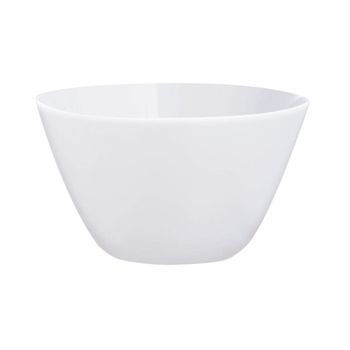 Bol vidrio opal blanco 12 cm
