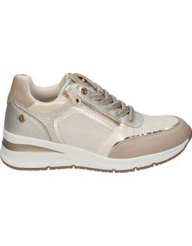 Zapatos Veganos Con Cuña Para Mujer Xti 144223 Color Taupe 40