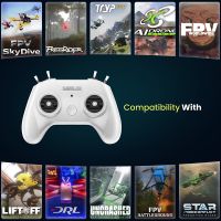 accesorios para drones rc simulador de entrenamiento mango de control remoto controlador de simulador de vuelo fpv de 8 canales para djiliftoff drldcl