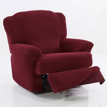 Funda De Sillón Relax Relive, Burdeos. Funda Para Sillón Relax