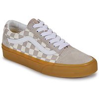 vans zapatillas old skool gum check mushroom para nina