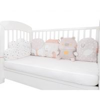 juego de almohadas de peluche para cuna my teddy