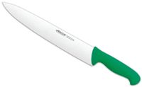 cuchillo cocinero de acero inoxidable nitrum de 300 mm mango verde