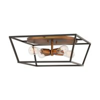 plafon de techo fulton 4 luces