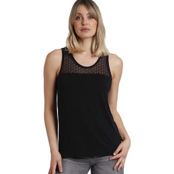 Admas Blusa Lace Camiseta de tirantes para mujer