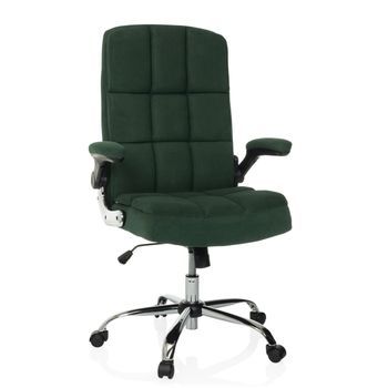 Silla De Oficina, Sillón De Dirección Relax Wd 100 Tela Verde