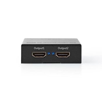 Divisor de vídeo Nedis VSPL3472AT HDMI 4K Ultra HD 2xHDMI Metal