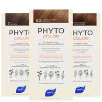 phyto phytocolor permanent hair dye shade 535 chocolate light brown