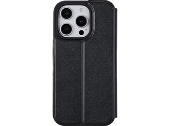 Funda móvil - ISY ISC 3145, Compatible con iPhone 16 Pro, Resistente a golpes, Negro