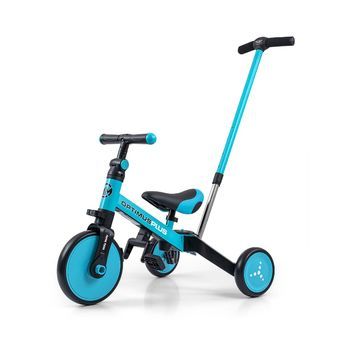 Bicicleta 4 En 1 Milly Mally Optimus Plus Azul