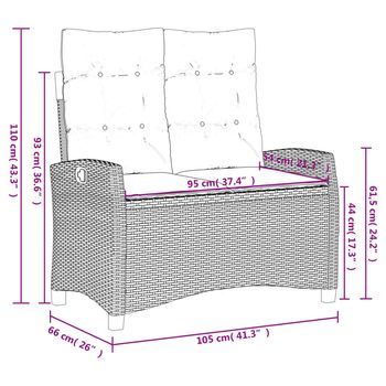 Conjunto De Comedor Para Jardín Exterior (con Cojines, Juego De 4 Piezas)