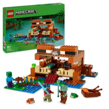 LEGO Minecraft La Casa-Rana, Juego de construcción +8 años - 21256