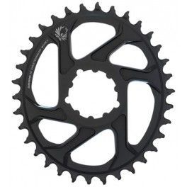 Sram Plato X-sync Eagle Oval 34 Dientes Dm 6º Negro
