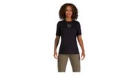 maillot fox ranger head mujer manga corta negro