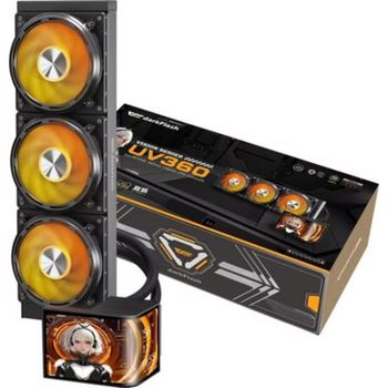 Refrigeración líquida Darkflash UV360 360mm 3 ventiladores ARGB OLED