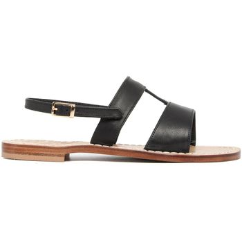 Moda Positano Sandalias 823 NERO para mujer