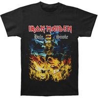 iron maiden camiseta manga larga holy ske para hombre