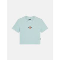 dickies tops y camisetas maple valley dk0a4xpo-j591 blue surf para mujer