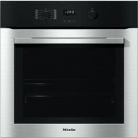 h2760b electric oven - steel red