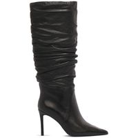 chiconic zapatos de tacon nappa nero para mujer