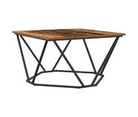 mesa de cafe - mesa de centro - mesa baja madera envejecida 80 x 80 x 45 cm