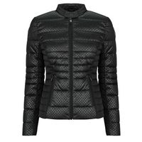 guess abrigo de plumas new vona block embossed para mujer