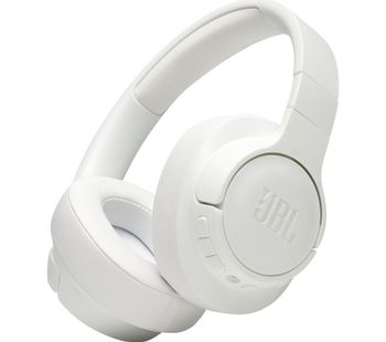 JBL Tune 750BTNC Wireless Bluetooth Noise-Cancelling Headphones - White, White