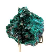 dioptasa - piedra natural del congo mindouli - cristal verde esmeralda curacion emocional y espiritual  4220 ct - certificado de autenticidad