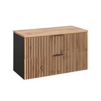 Mueble bajo lavabo 100cm encimera tableros de melamina y mdf madera