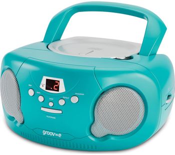 Original Boombox GV-PS733 Portable FM/AM Boombox - Green, Green