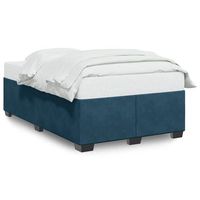 cama de matrimonio  cama de adulto  estructura de cama de terciopelo azul 120x200 cm
