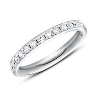 alianza 18 quilates oro blanco 30 diamantes