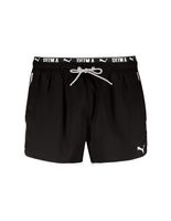 banador puma swim track short shorts 1p hombre negro