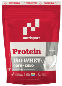 NutriSport Iso Whey Cero Neutro 450 gr
