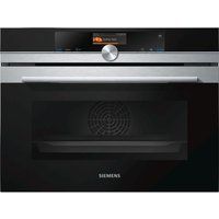 siemens cs656gbs1b compact electric steam oven - stainless steel stainless steel