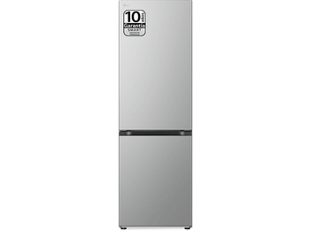 REACONDICIONADO Seminuevo Muy bueno Frigorífico combi - LG GBV3100CPY, No Frost, 186 cm, 344 L, DoorCooling+™, FRESHBalancer™, Inox antihuellas
